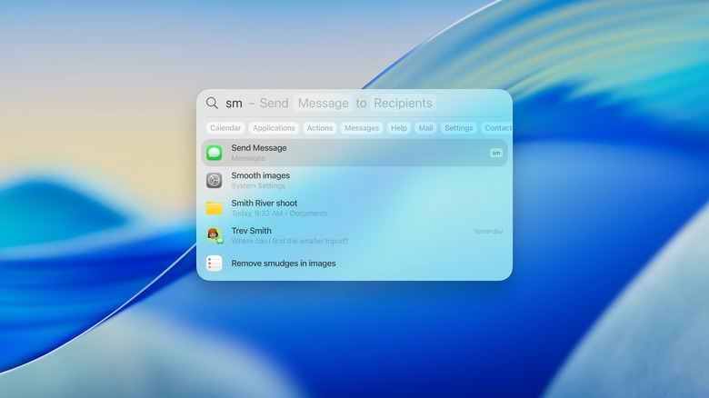 New Quick Keys feature in Spotlight lets you create shortcuts.