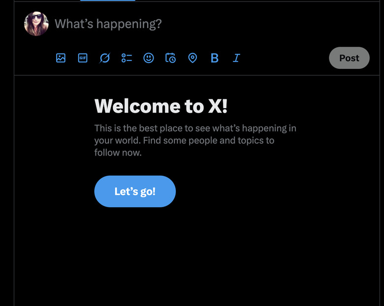 Posts aren't loading.