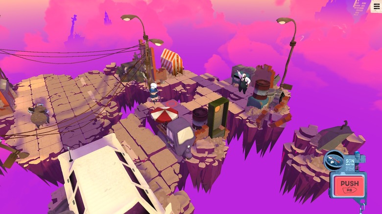 A screenshot of a game running on Xbox Series X.