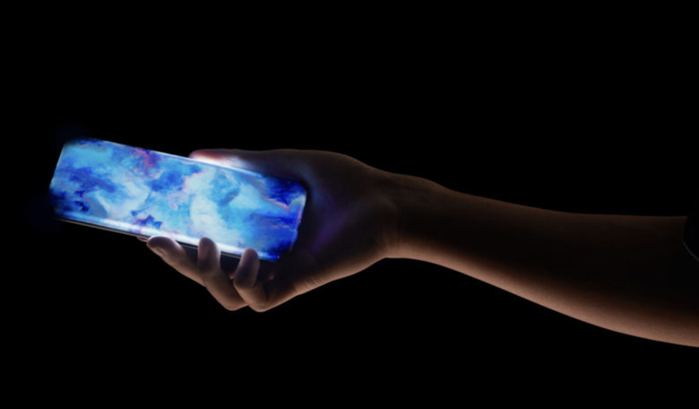 Xiaomi quad-curved waterfall display concept