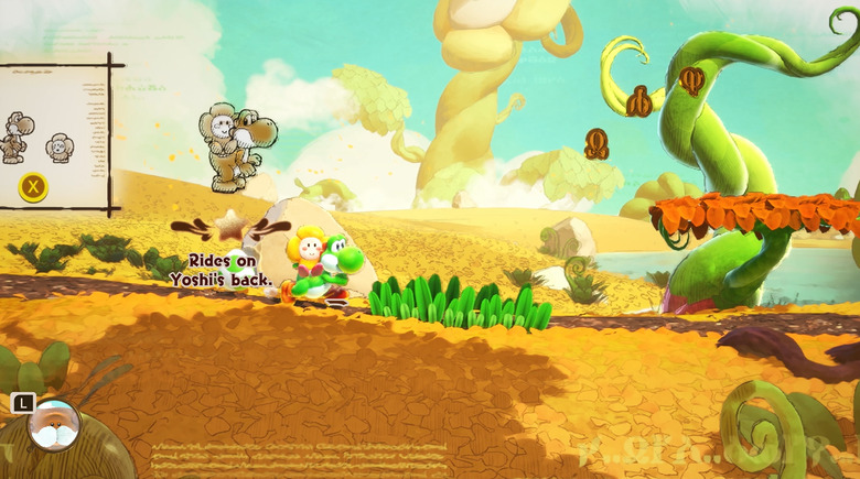 Now Yoshi is in control of who gets to ride on his back.