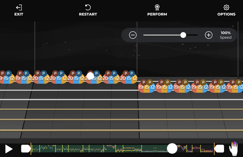 A screenshot of the guitar tablature for the guitar solo in the Metallica song