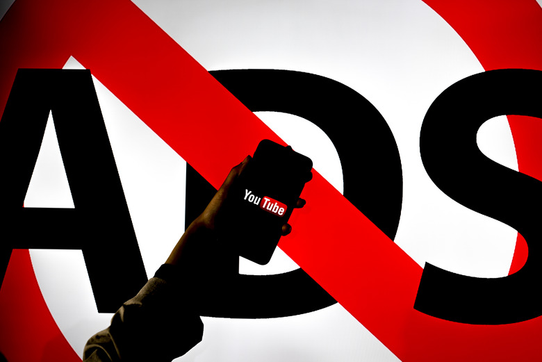 ANKARA, TURKIYE - JULY 1: In this photo illustration the logo of 'Youtube' is displayed on a phone screen in Ankara, Turkiye on June 30, 2023. YouTube will prevent people using ad blockers from watching videos on the platform. (Photo by Arda Kucukkaya/Anadolu Agency via Getty Images)