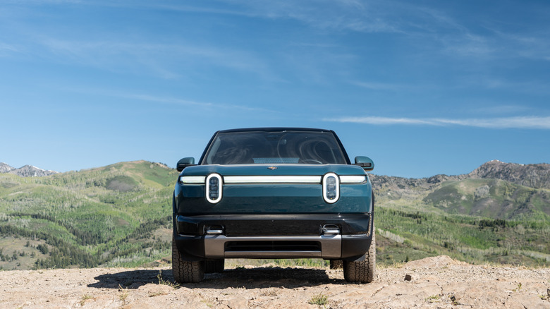Rivian's R2 carries a familiar face.
