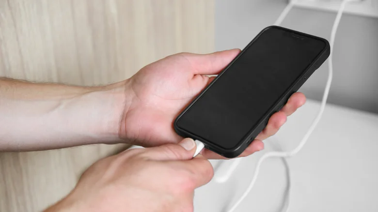 Your phone reminds you of your shopping list at the store