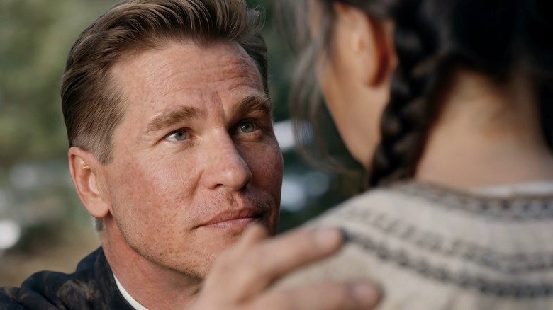 Still of an AI-generated Val Kilmer from the upcoming film 