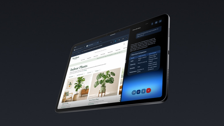 Image 3: The Alexa Tablet 12 Pro pulling up a response from Alexa+.