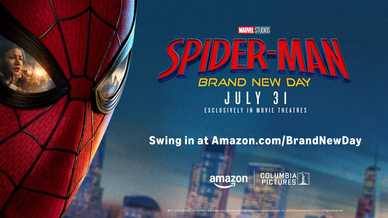 Spider-Man: Brand New Day banner.