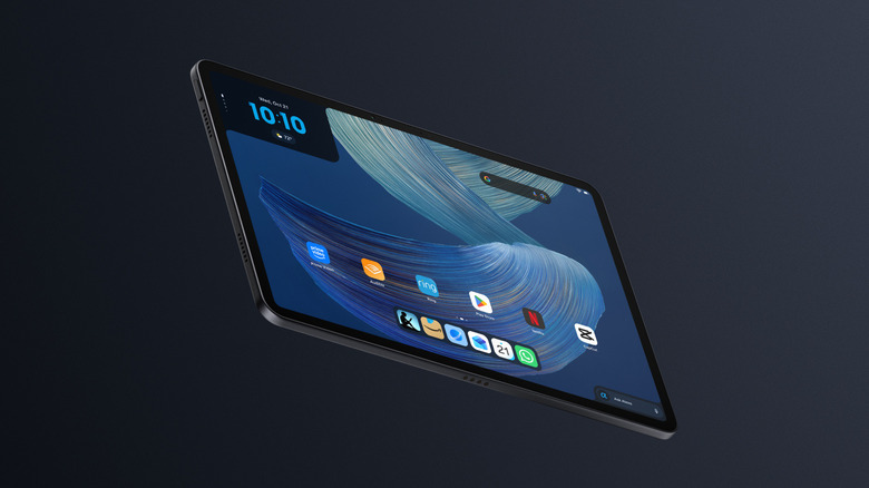 Amazon new tablet with Google Play icon showing