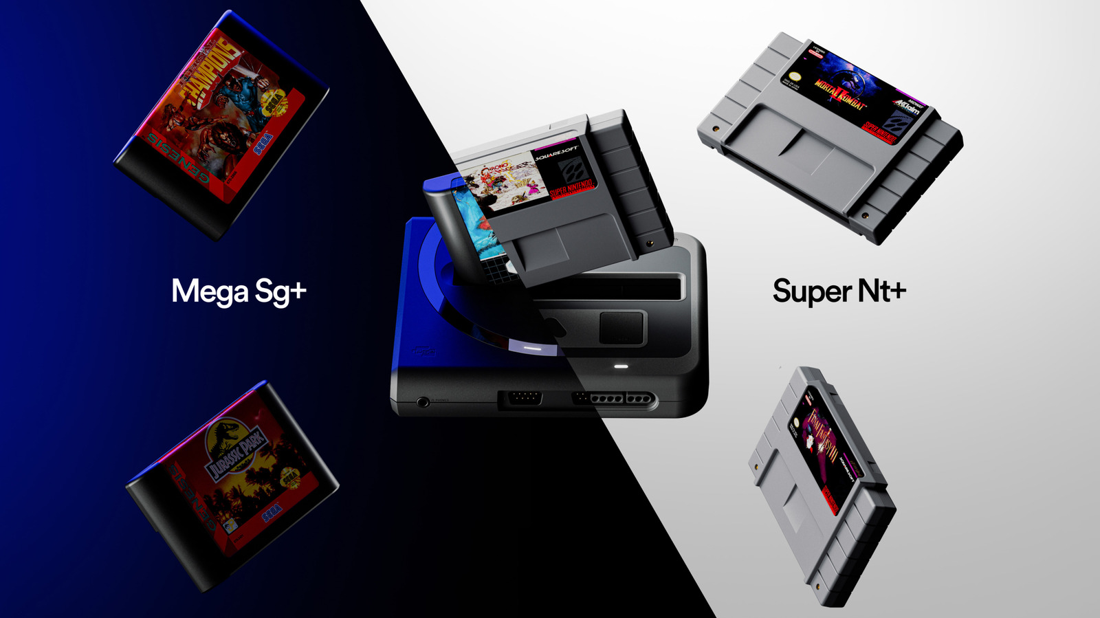 Analogue returns to the 16-bit era with the Mega Sg+ and Super Nt+
