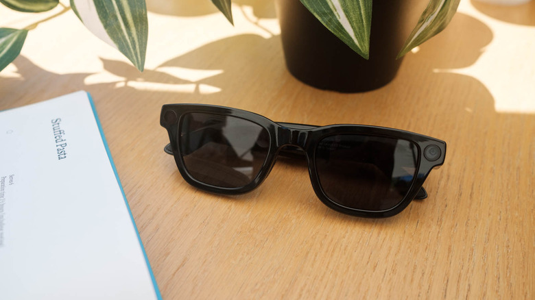 Android XR glasses at Google I/O.