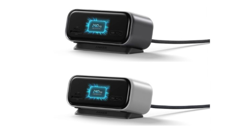 The two different colors of Anker's Desktop USB-C Hub.