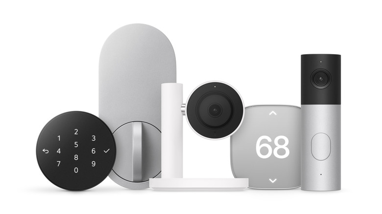 The Apple Home Collection family of devices on a white background.