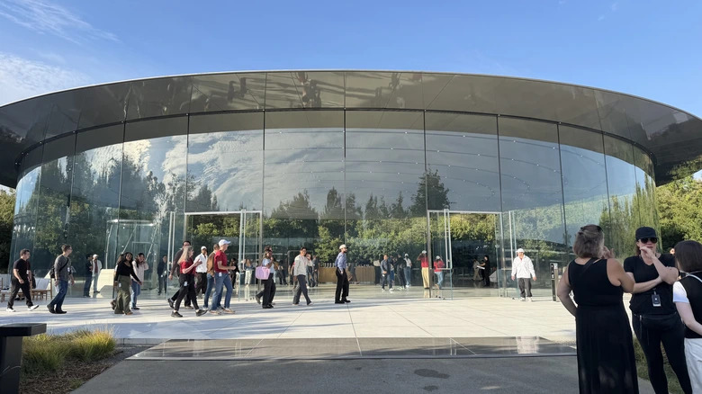 Steve Jobs Theater at Apple Park.