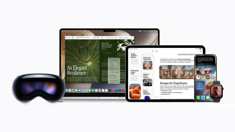 The new Siri AI, as seen across Apple's ecosystem of devices, including the iPhone.