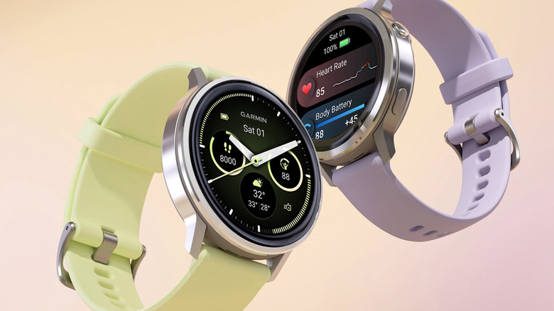 Two smartwatches.