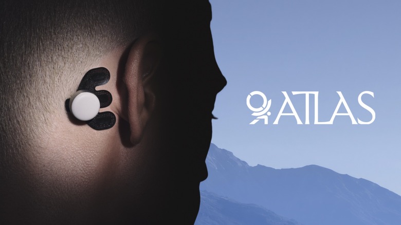 Promotional image of the Atlas 1.0 wearable EEG.