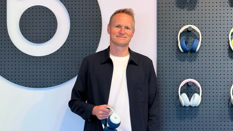 Beats VP Oliver Schusser at the Beats 360 headphone launch.