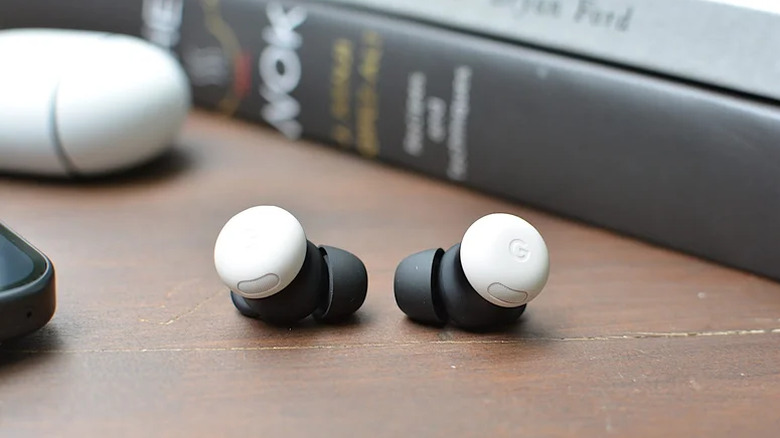 Google Pixel Buds Pro 2 earbuds.