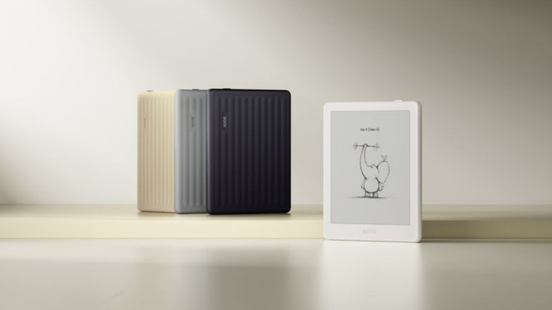 A collection of ereaders.