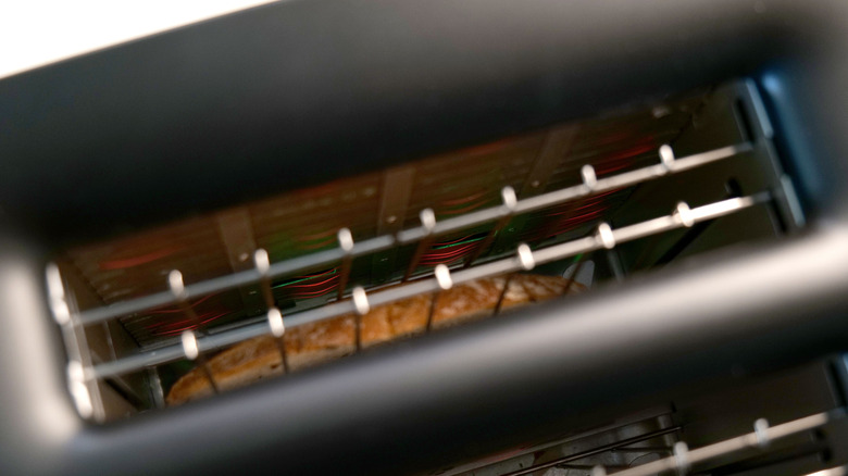 The Eye Q toaster has sensors inside that track the color of your toaster 10 times per second.