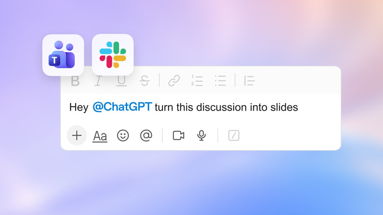 Screenshot showing a message that reads 