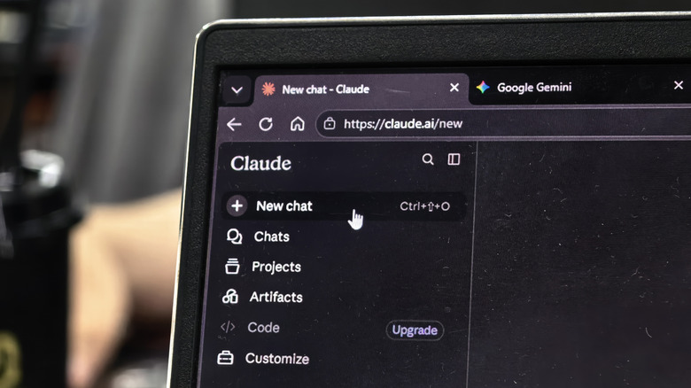 A screenshot of Claude