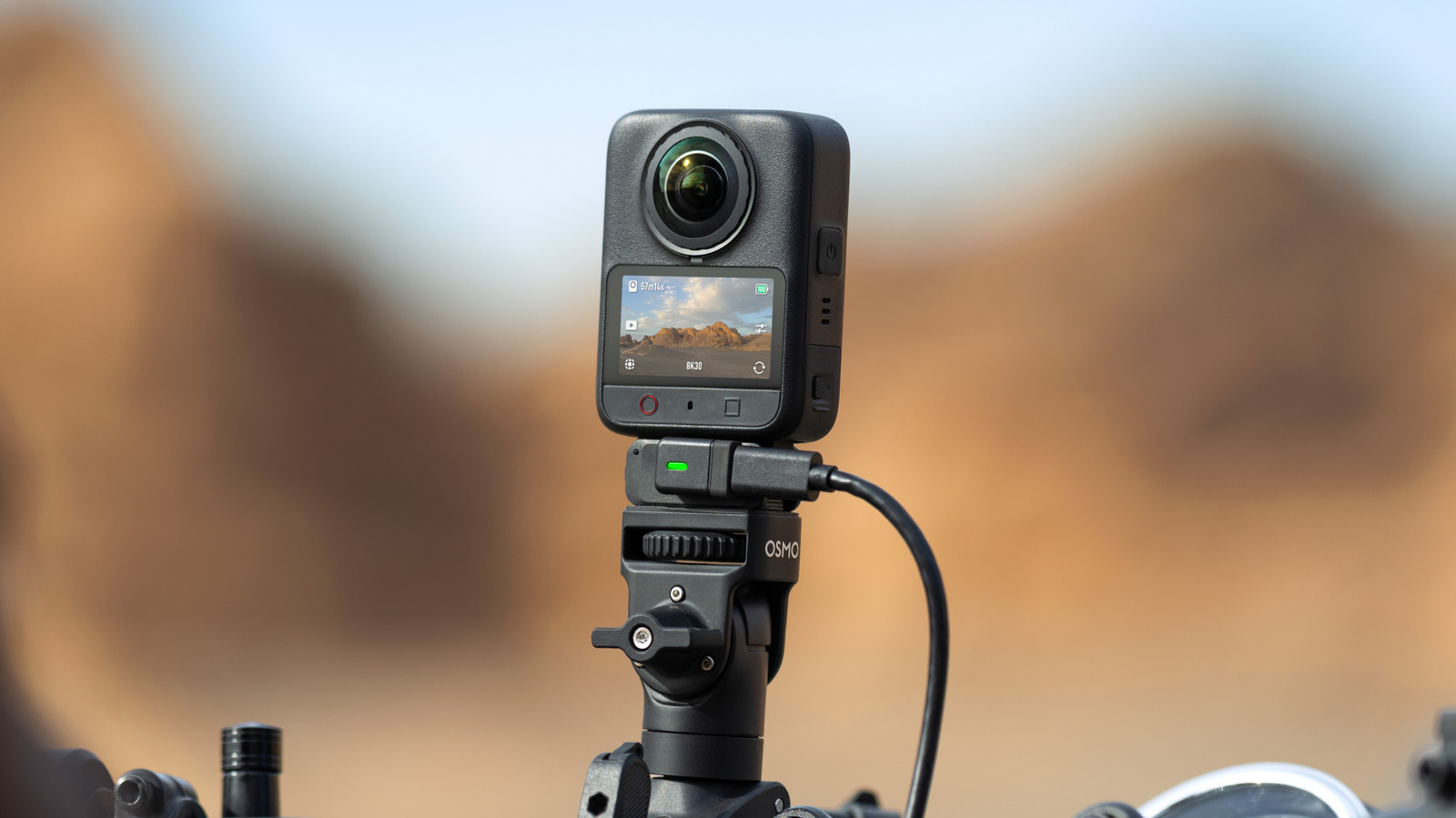 DJI's Osmo 360 II adds a replaceable lens and improved low-light capability