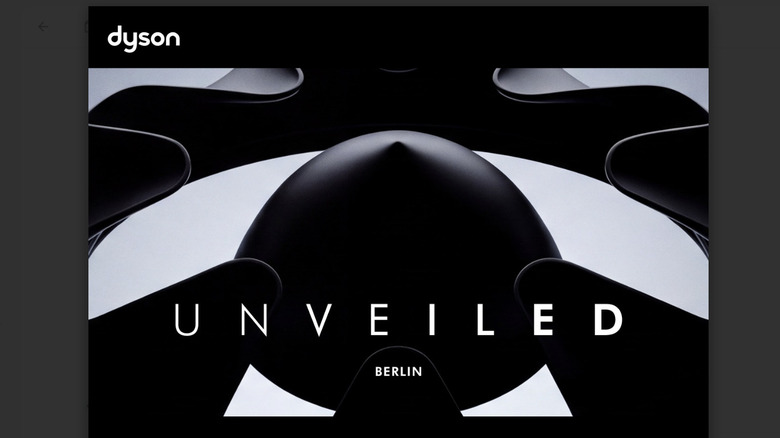 A graphic with the Dyson logo on the top left and the words 
