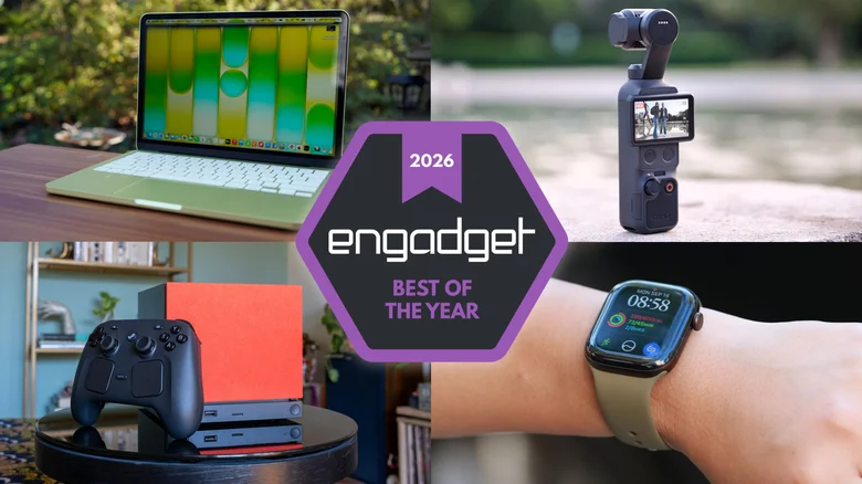 Enagdget's best products of 2026 badge.