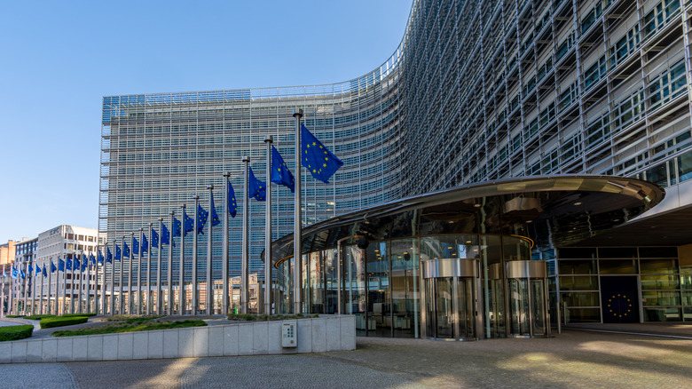 The EU headquarters in Brusells, Belgium