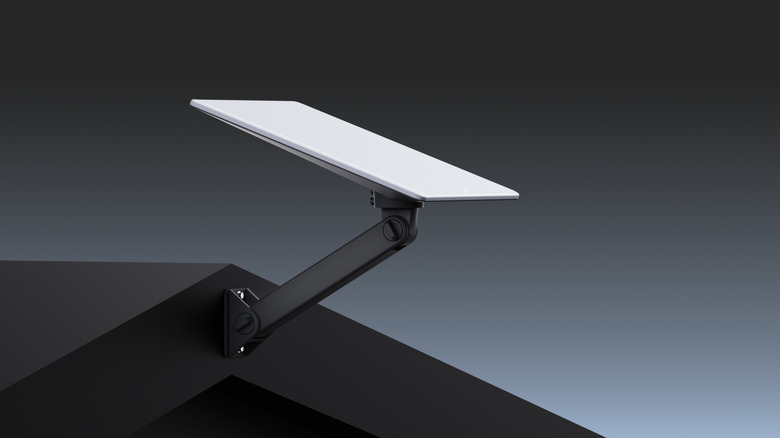 Starlink V5 mounted on top of home.