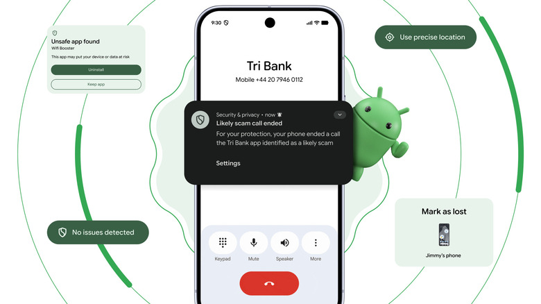 Hero image depicting some of the security upgrades Google is making to Android