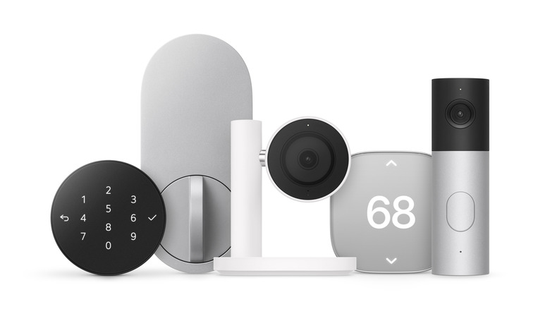 An array of smart home devices.