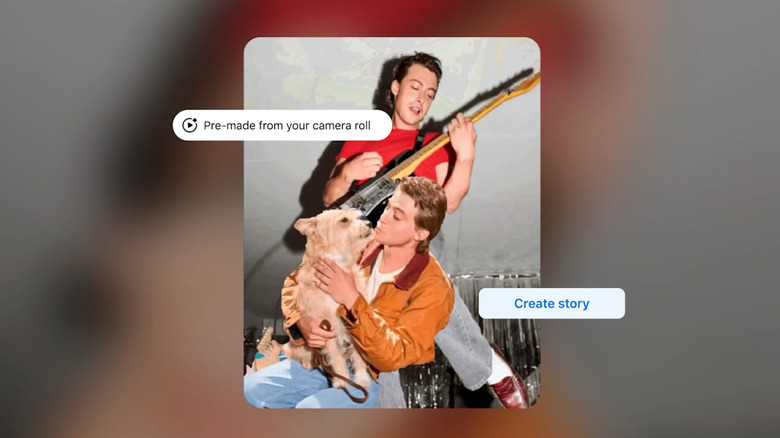 A man uses AI to make a photo of him playing guitar or something.