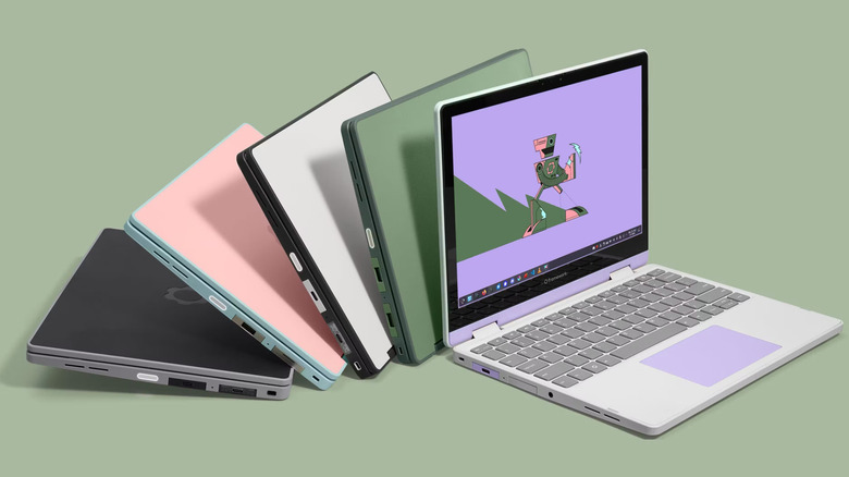 The five colors of the new 2026 Framework Laptop 12.