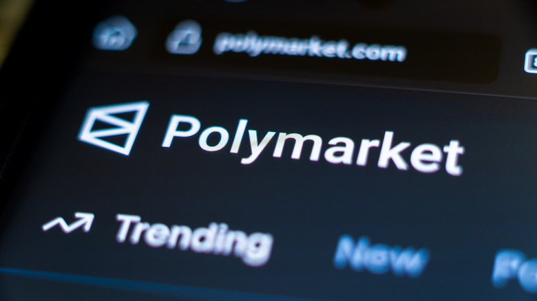 Polymarket's website