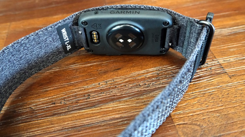 Underside of a Garmin Cirqa
