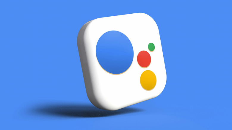 3D render of the Google Assistant icon