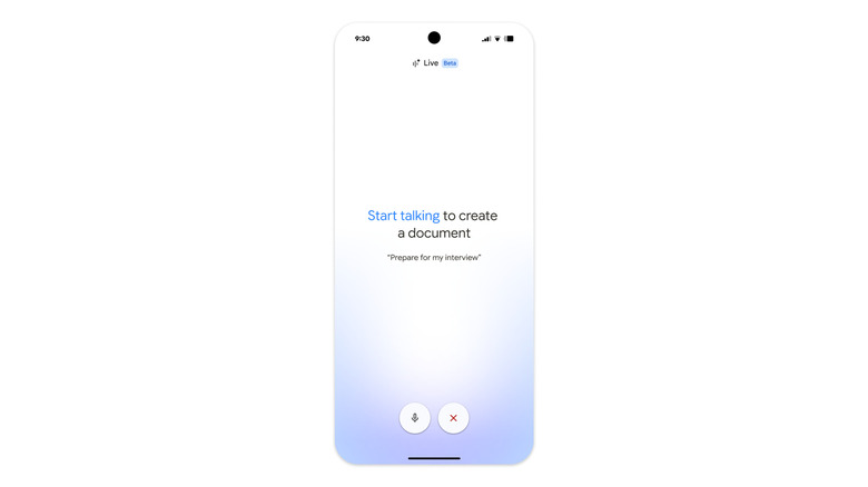 Promotional image of Google Docs Live