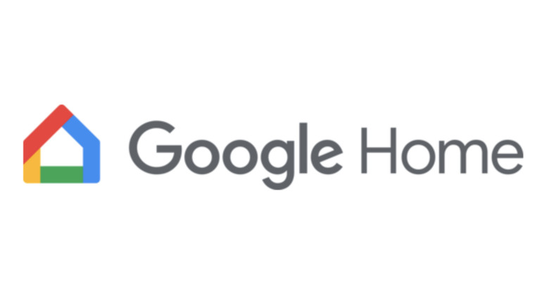 A Google Home logo.