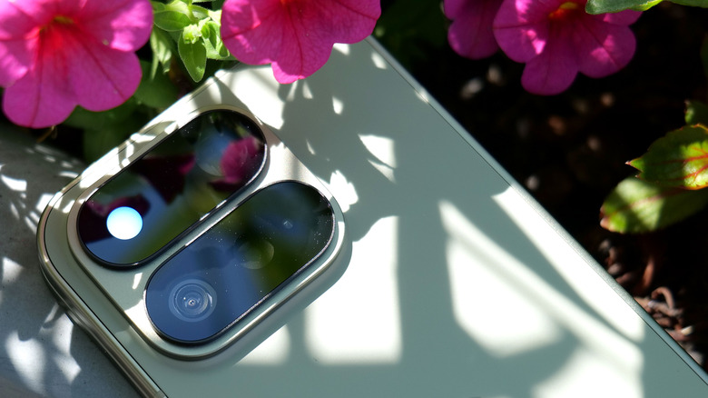 The Pixel 11 Pro Fold's HiLight feature is built into the phone's camera flash.