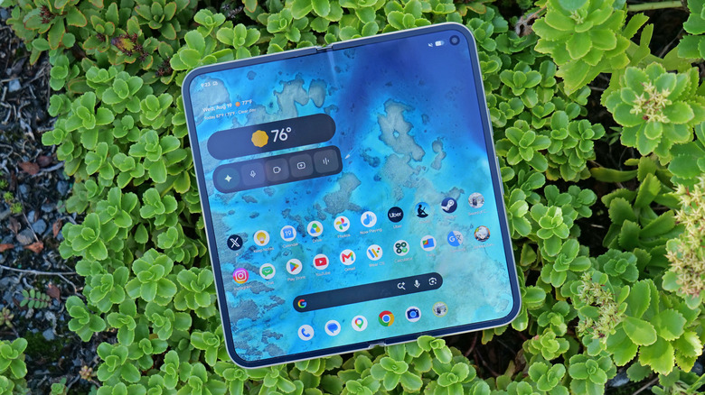 Peak brightness for both of the Pixel 11 Pro Fold's displays has increased to 3,600 nits.
