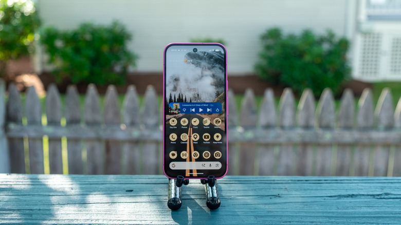 The front of Google's Pixel 11 smartphone.