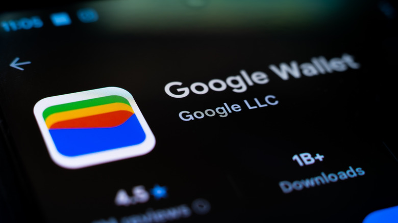 Google Wallet available in the Play Store.
