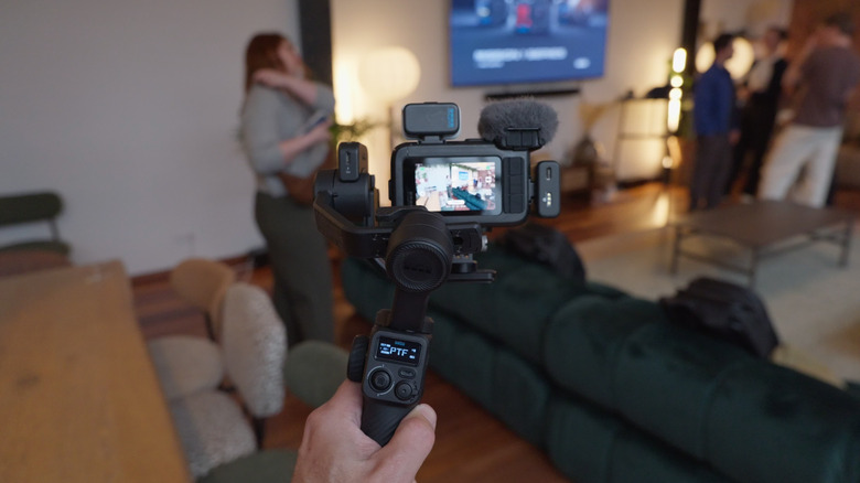 GoPro Mission 1 Pro shown with new GoPro Gimbal