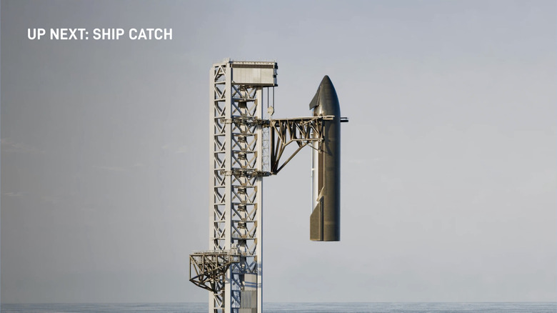 A SpaceX Starship upper stage.