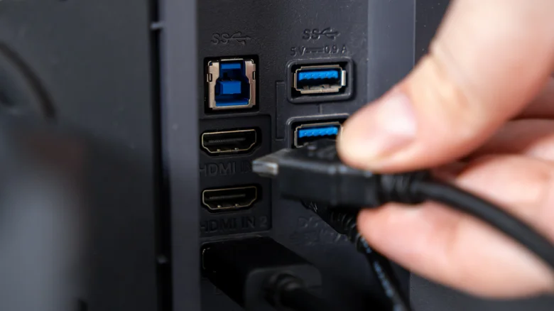 Two types of USB connections