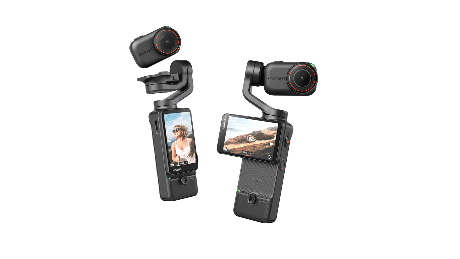Hohem's Eyepic gimbal camera has a detachable camera
