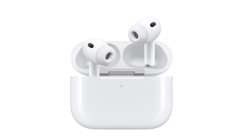 AirPods Pro 3 outside their case.